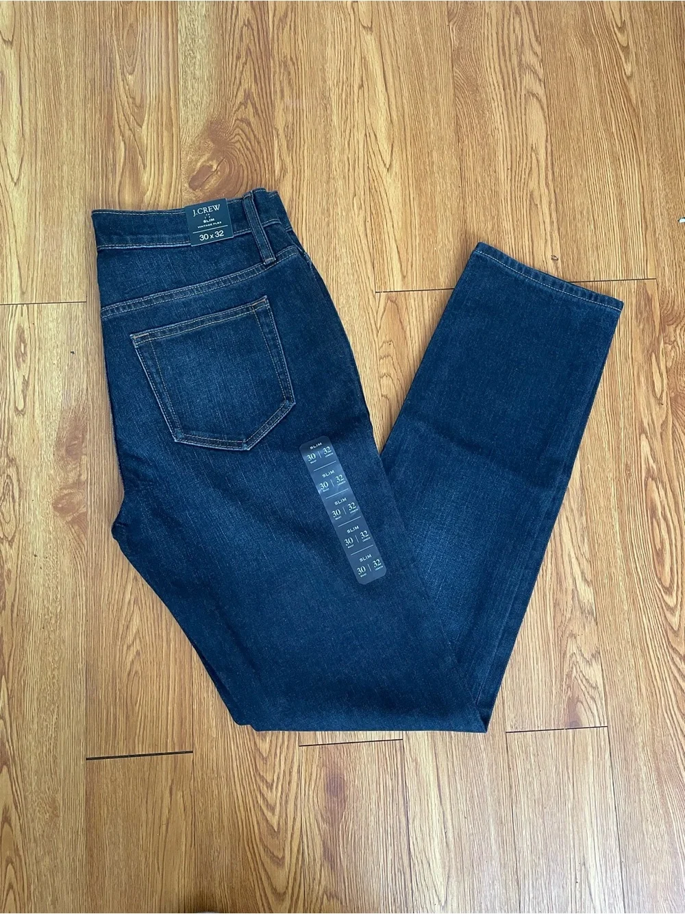 J.Crew Slim-fit Jeans in Vintage Flex fabric.